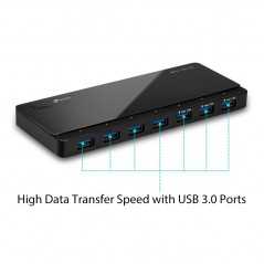 HUB USB 3.0 7 TP-Link UH700 Transferts de données haut débit - 1 port micro USB 3.0