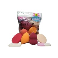 Lot de 6 éponge multicolore pour Make Up