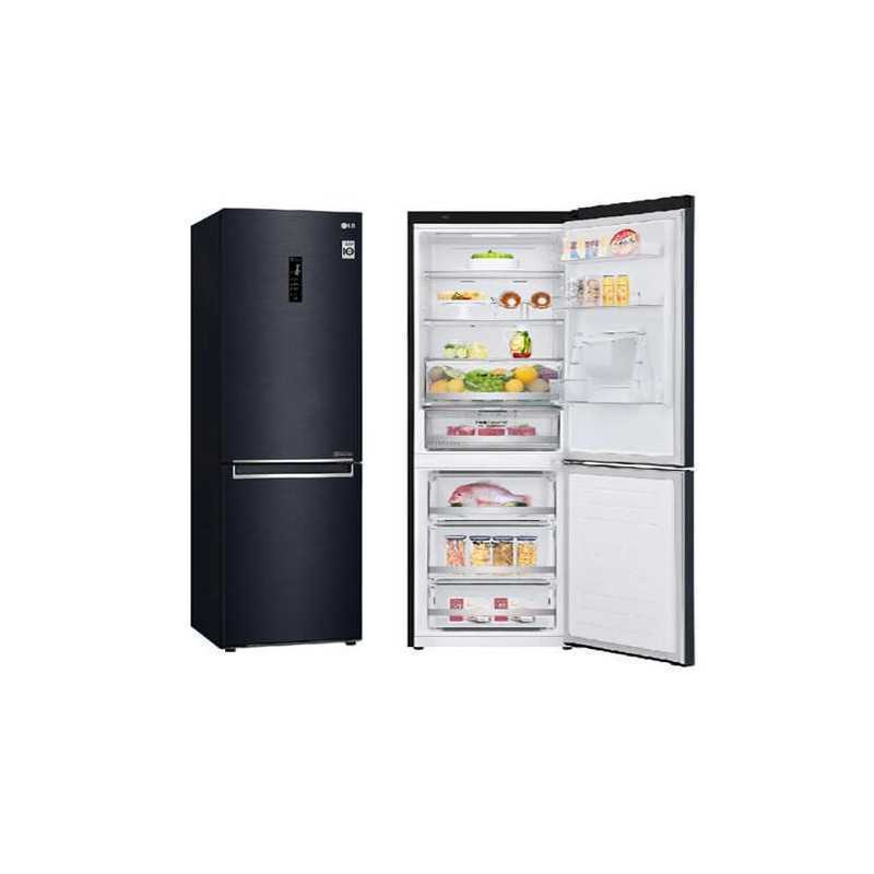 Réfrigérateur combiné LG GC-B459NLHM 3 tiroirs noir Réfrigérateur combiné LG GC-B459NLHM 3 tiroirs noir