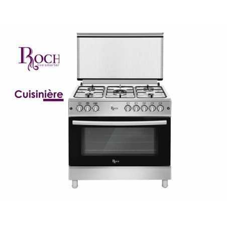 Cuisinière Roch 5Feux 90X60 Inox F9L50 G2-IL