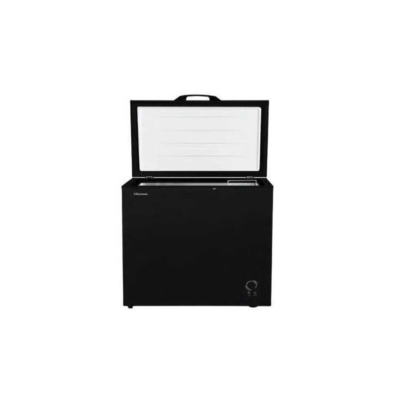 Congélateur horizontal HISENSE FC-490DD4SA 400 litres avec vitre noir Congélateur horizontal HISENSE FC-490DD4SA 400 litres avec vitre noir