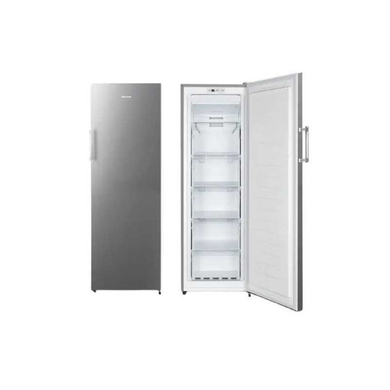 Congélateur vertical HISENSE 6 tiroirs RS-24DC defrost 189 litres silver Congélateur vertical HISENSE 6 tiroirs RS-24DC defrost 189 litres silver