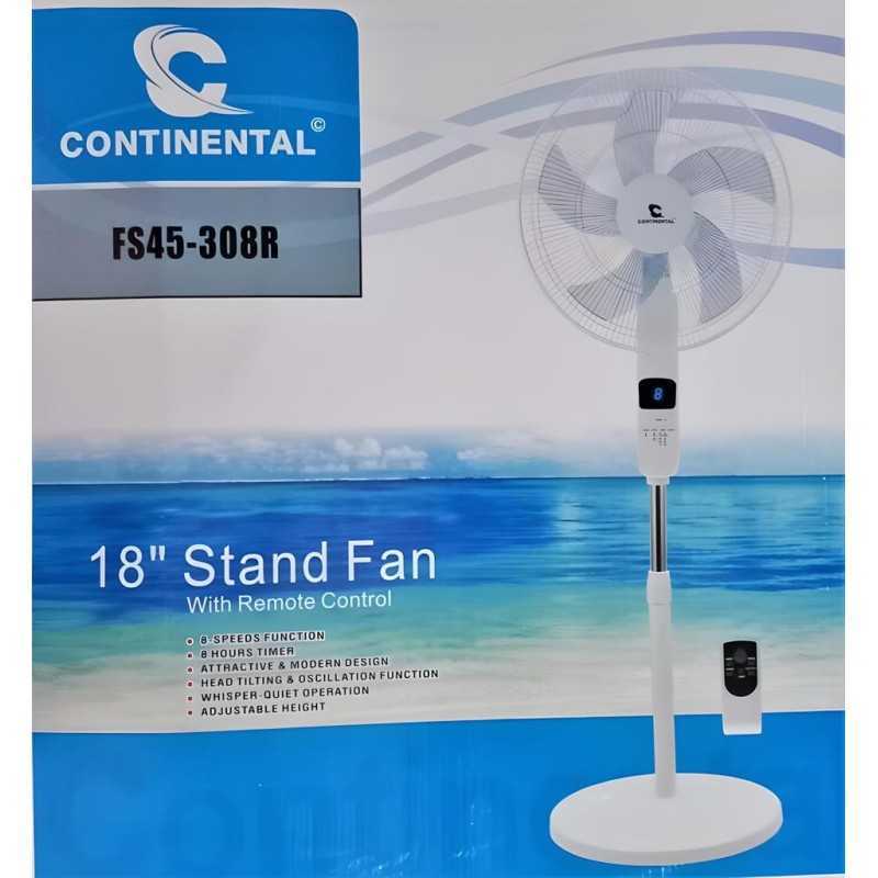 Ventilateur sur pied continental FS45-308R 18 Pouces avec commande Ventilateur sur pied continental FS45-308R 18 Pouces avec commande