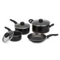 Batterie De Cuisine Antiadhésive Decakila KMEP004B  7 pièces