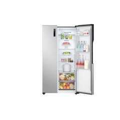 Réfrigérateur Side By Side LG GCFB507PQAM 2 Portes Silver 519L