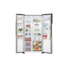 Réfrigérateur LG Side By Side 2Portes Silver GCFB507PQAM 519L