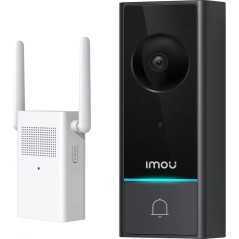 Sonnette vidéo sans fil, Wi-Fi, IMOU DB60 H.265 5MP QHD IP65 2K avec alimentation par batterie