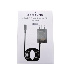 Chargeur telephone type-c SAMSUNG Trio PD 65W Port USB-A