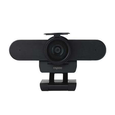 Webcam rapoo C500 4K FHD micros à double réduction de bruit intégrés, grand angle de 80 degrés