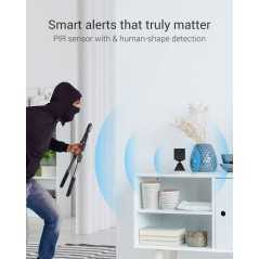 Caméra Surveillance Intérieure EZVIZ BC2 WiFi 2.4Ghz avec Batterie de 2000mAh
