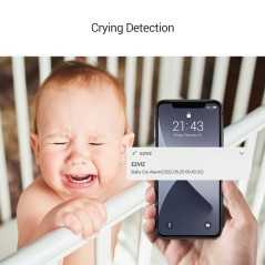 Camera Smart Baby Monitor EZVIZ BM1 Alimenté par batterie avec clip de berceau Full HD 1080P 2MP 2 couleurs pour garçon et fille