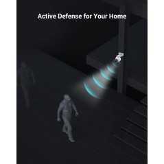 Caméra de sécurité EZVIZ EB8 4G 3MP sur Batterie 10400mAh avec Suivi Auto, Détection de Personne,