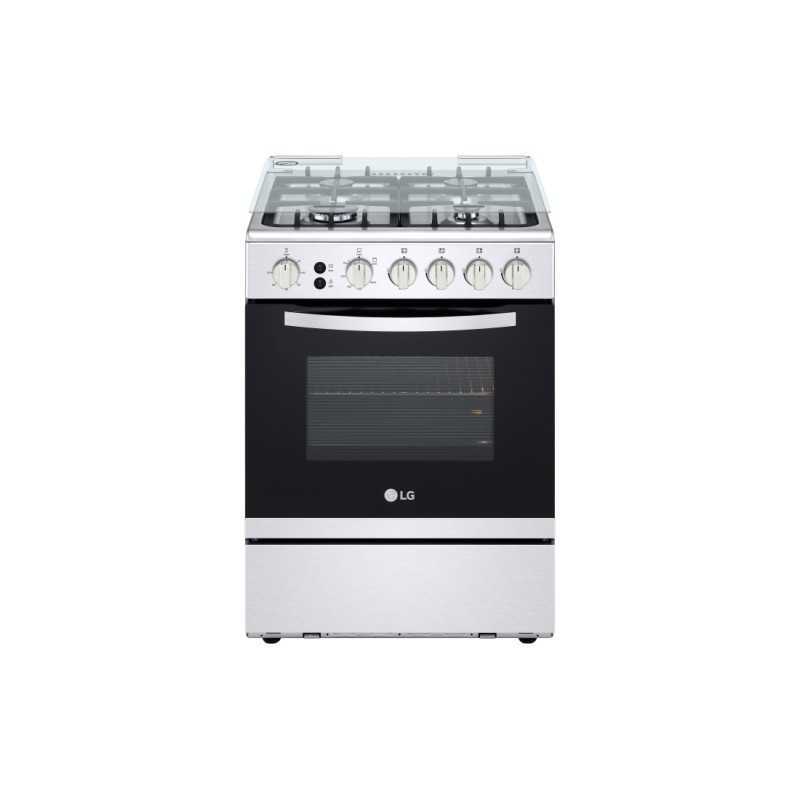 Cuisinière à gaz 4 Feux 60 CM| Sécurité totale | Système de chauffage combiné | Rôtissoire