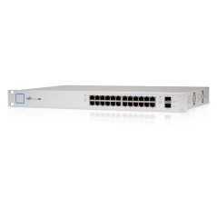 Switch Gigabit 24 ports Ubiquiti uniFi (US-24-500W) 10/100/1000 Mbps PoE+ et 2 ports SFP