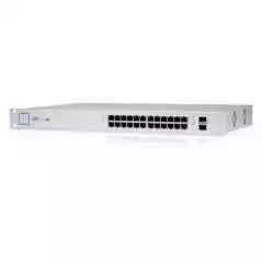 Switch Gigabit 24 ports Ubiquiti uniFi (US-24-500W) 10/100/1000 Mbps PoE+ et 2 ports SFP