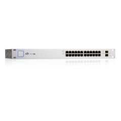 Switch Gigabit 24 ports Ubiquiti uniFi (US-24-500W) 10/100/1000 Mbps PoE+ et 2 ports SFP