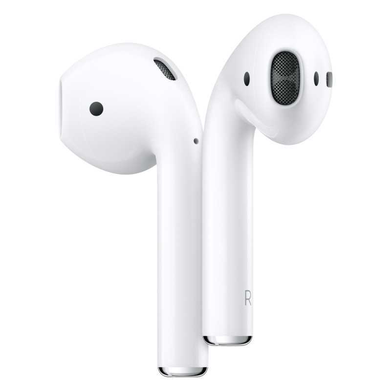 AirPods Apple White MV7N2AM/A (2nd Génération) Bluetooth Earbuds AirPods Apple White MV7N2AM/A (2nd Génération) Bluetooth Earbuds