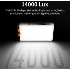 Lampe vidéo minette ZHIYUN FIVERAY M40 led 40W Lampe portable bicolore