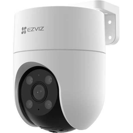 Caméra Wi-Fi extérieure panoramique et inclinable EZVIZ CS-H8C 4MP Vision nocturne couleur Couverture à 360° Suivi automatique