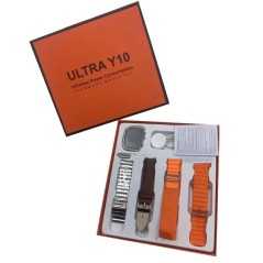 Montre connectée Ultra Y10 avec 4 Bracelets