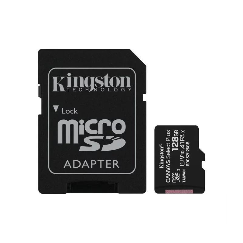 Carte mémoire microSD 128Go Kingston Technology Classe 10