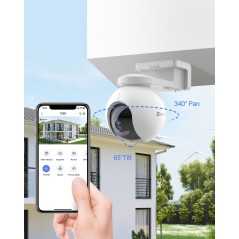Caméra Wi-Fi panoramique et inclinable EZVIZ CS-CB8 2K alimentée par batterie