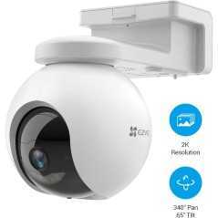 Caméra Wi-Fi panoramique et inclinable EZVIZ CS-CB8 2K alimentée par batterie