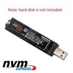 Boitier Disque Dur SSD USB 3.1 vers NVMe ou SATA SSD ENCLOSURE