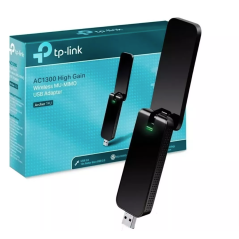 Adaptateur USB sans fil double bande AC1300 TP-LINK T4U Vitesse sans fil ultra-rapide de 1300 (867+400) Mbps avec 802.11ac