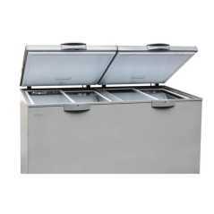 Congélateur/Réfrigérateur Finix Horizontale BCDW-377 400L Silver