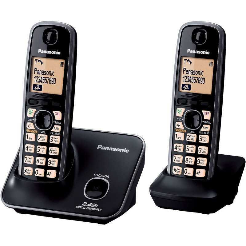 Téléphone fixe sans fil Panasonic KX-TG3712BX Téléphone fixe sans fil Panasonic KX-TG3712BX