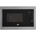 Micro onde encastrable BEKO BMG25333X inox noir