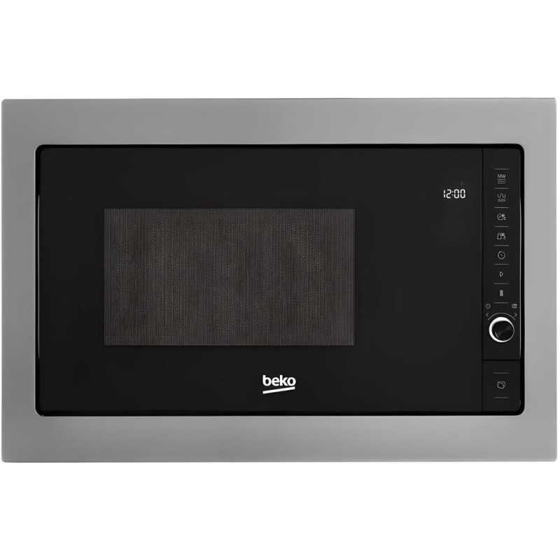 Micro onde encastrable BEKO BMG25333X inox noir