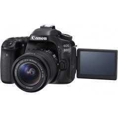 Appareil photo Canon EOS 80D + EF-S 18-55mm f/3.5-5.6 IS STM 24.2 MP - Vidéo Full HD - Ecran LCD 3" tactile et orientable