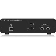 Carte son Numérique Behringer UMC202Hd USB 2 Entrées et 2 Sorties Audiophile, 24-Bit/192 Khz