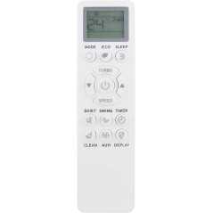 Télécommande climatiseur mirage mini split KKG33A-C1