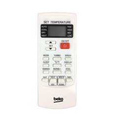 Télécommande split climatiseur pour BEKO YKR-H/102E