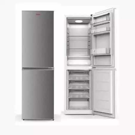 Réfrigérateur combine ASTECH FC-280VT 4 tiroirs 226 litres silver