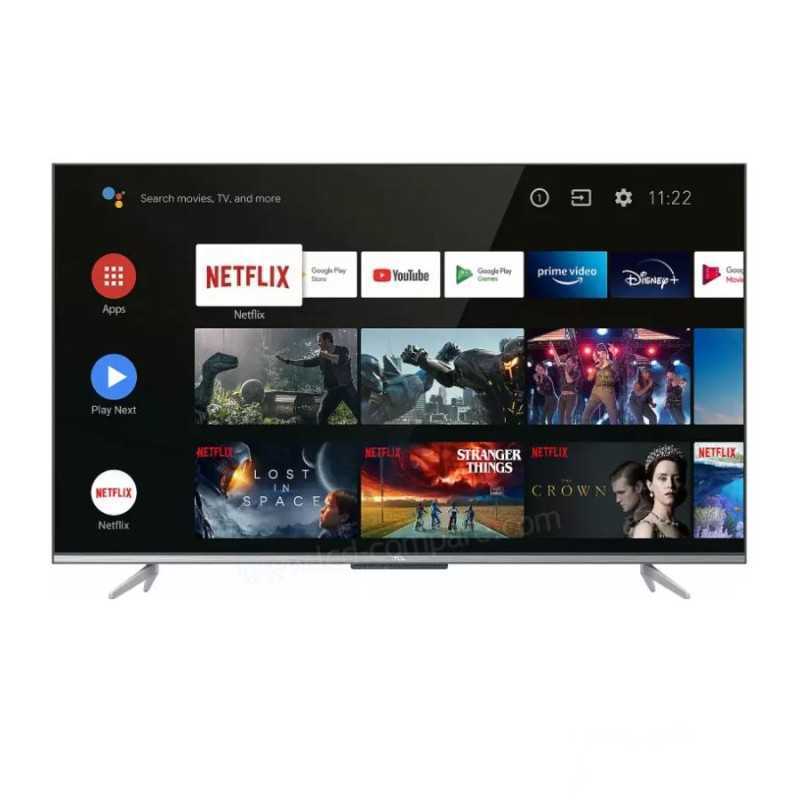 Téléviseur smart led TCL 50P725 4K HD 50 pouces