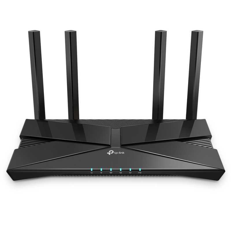 Routeur sans fil Wi-Fi 6 TP-LINK Archer AX1800 1 port WAN Gigabit + 4 ports LAN Gigabit Routeur sans fil Wi-Fi 6 TP-LINK Archer AX1800 1 port WAN Gigabit + 4 ports LAN Gigabit
