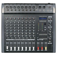 Table de mixage audio professionnelle PMX808D avec USB et BT