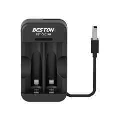 Chargeur universel de batterie BESTON C8024B rechargeable 2 Emplacements AA/AAA 1,2 V Ni-MH