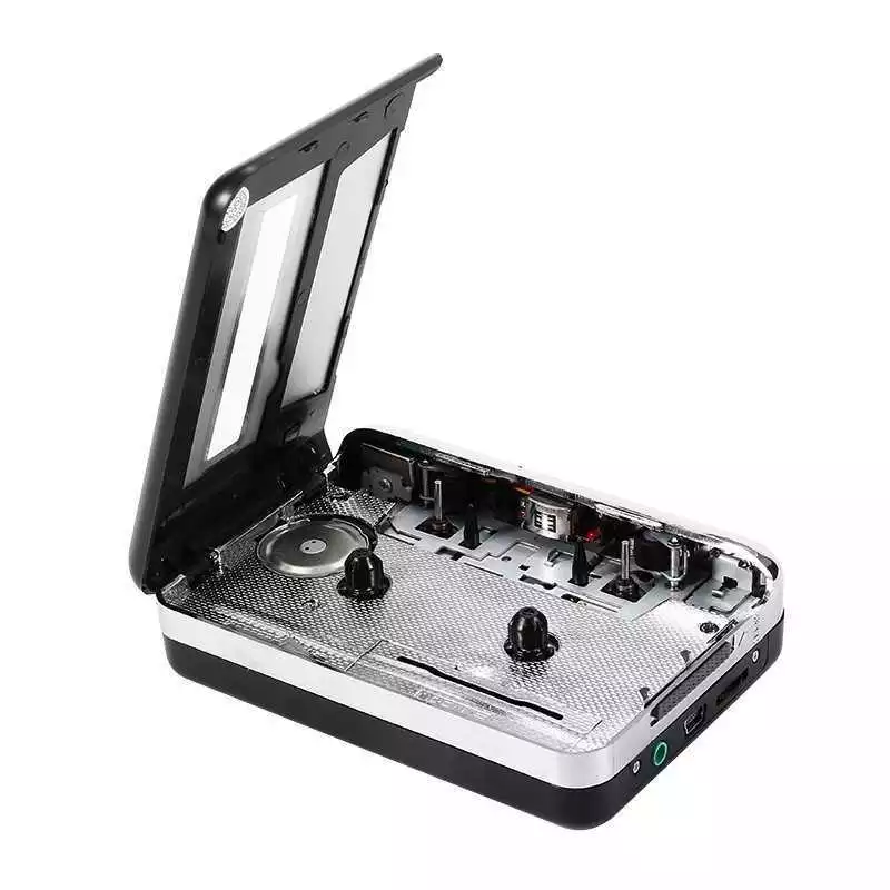 Lecteur de Cassettes Portable Walkman, convertisseur de Cassette USB vers  MP3, Adaptateur de convertisseur Audio Bande vers MP3, avec Disque Optique