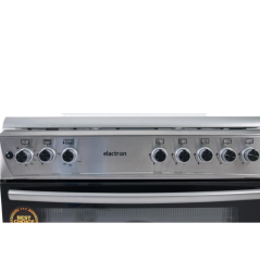 Cuisinière 5 feux ELACTRON 90X60cm inox