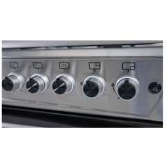 Cuisinière 5 feux ELACTRON 90X60cm inox
