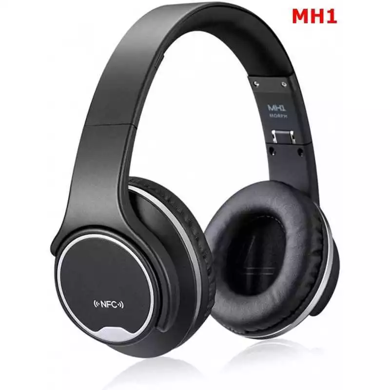 Casque SODO MH1 Bluetooth 5.0 2 en 1 sur l'oreille, pliable, Hi-Fi, stéréo