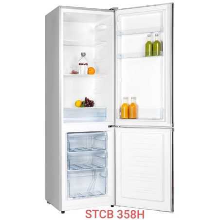 Réfrigérateur Smart  Technology STCB358H Combiné 3 Tiroirs 120W