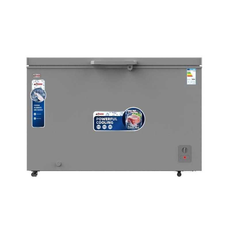 Congélateur horizontal ASTECH CH400GM 400 litres silver