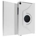 Étui Intégral Samsung Galaxy Tab A 8.0 2019 avec Support Rotatif 360° blanc
