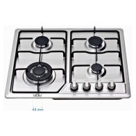 Plaque de cuisson Vov VGH4007S 4Feux 60X60 Inox